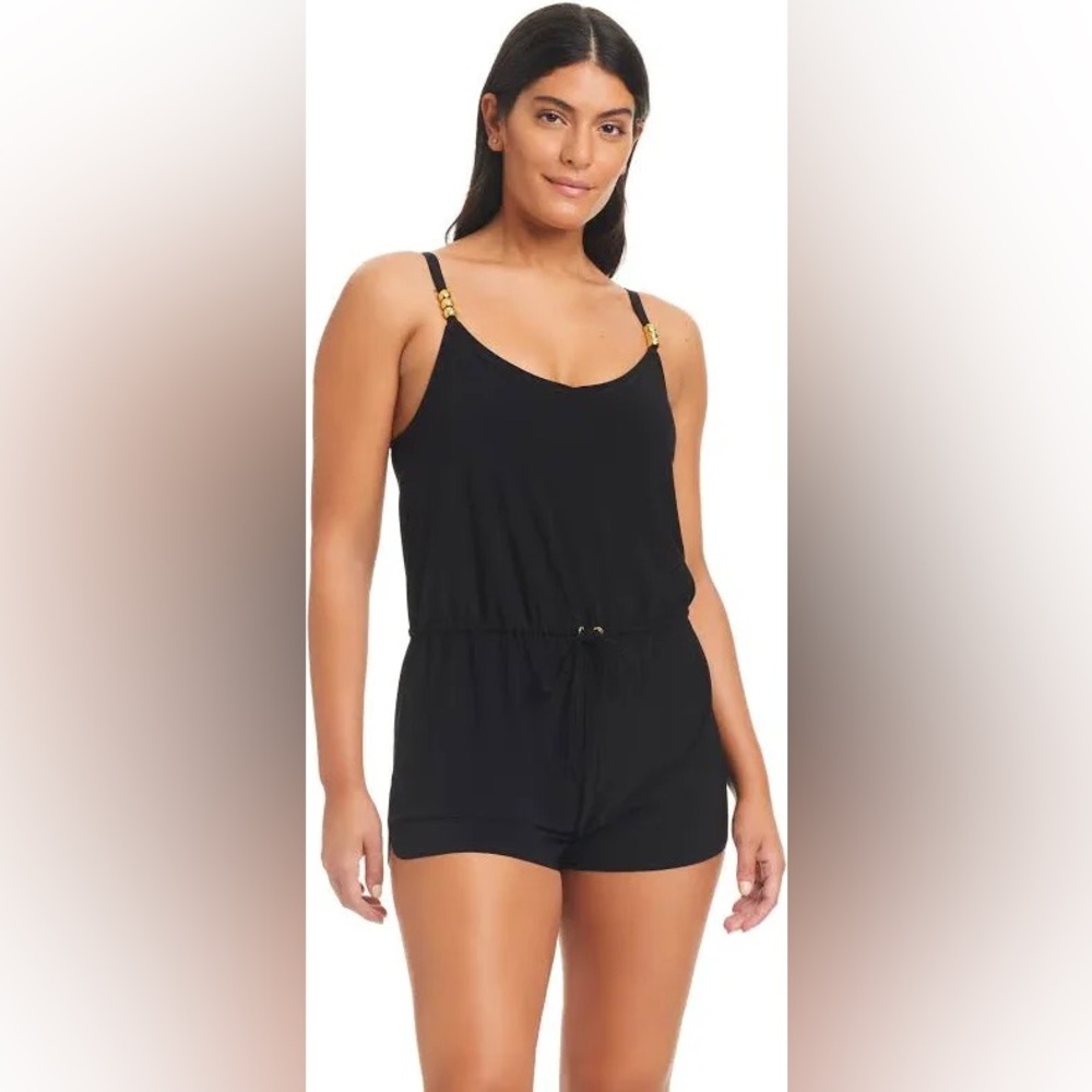 NWT Beyond Control Swim Romper